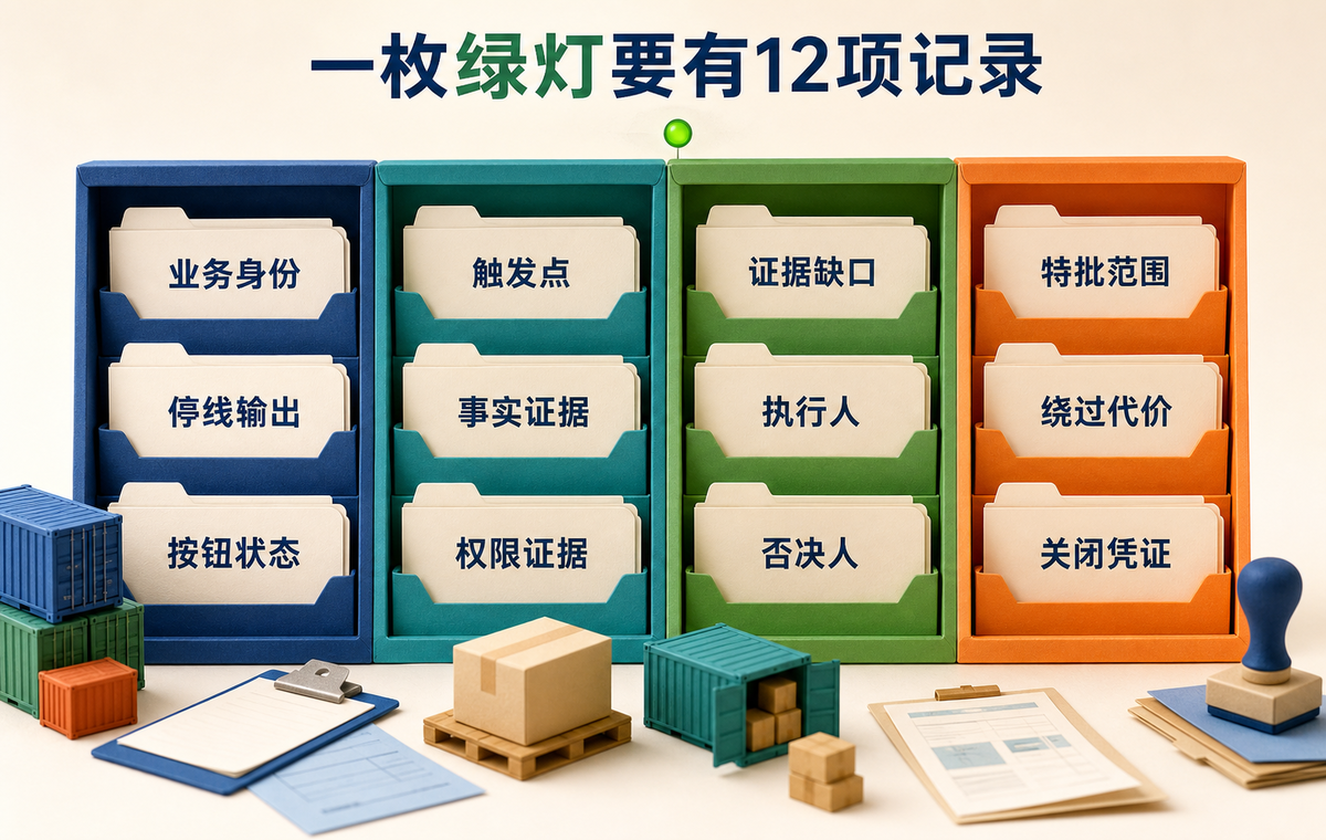 四按钮互锁矩阵需要记录的十二类字段