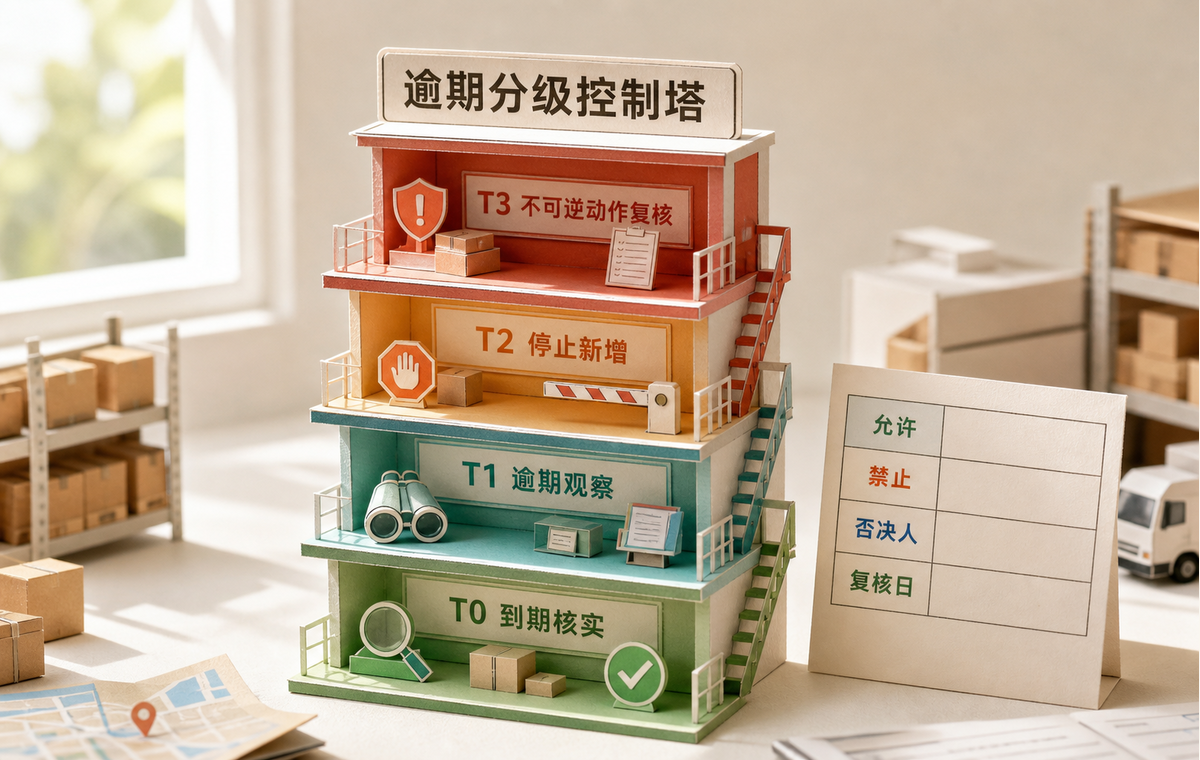 T0到T3逾期分级控制塔