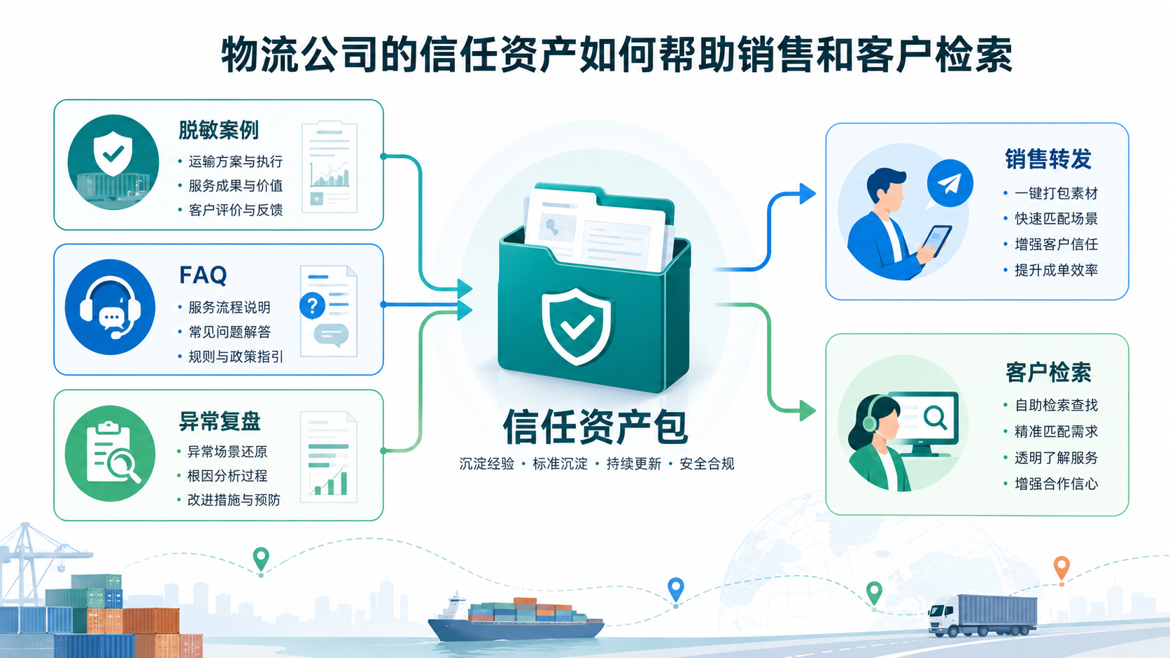 脱敏案例、FAQ、异常复盘和现场说明如何沉淀为对外说明材料
