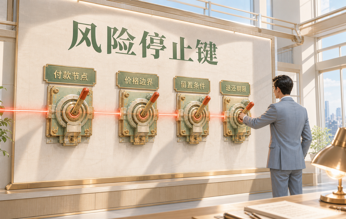 给敞口装上停止键