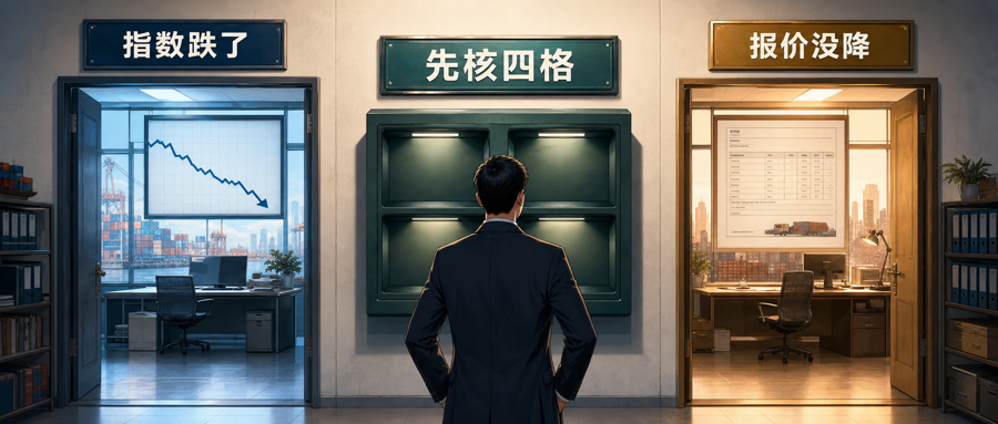 SCFI 指数跌了,货代报价为何没降?